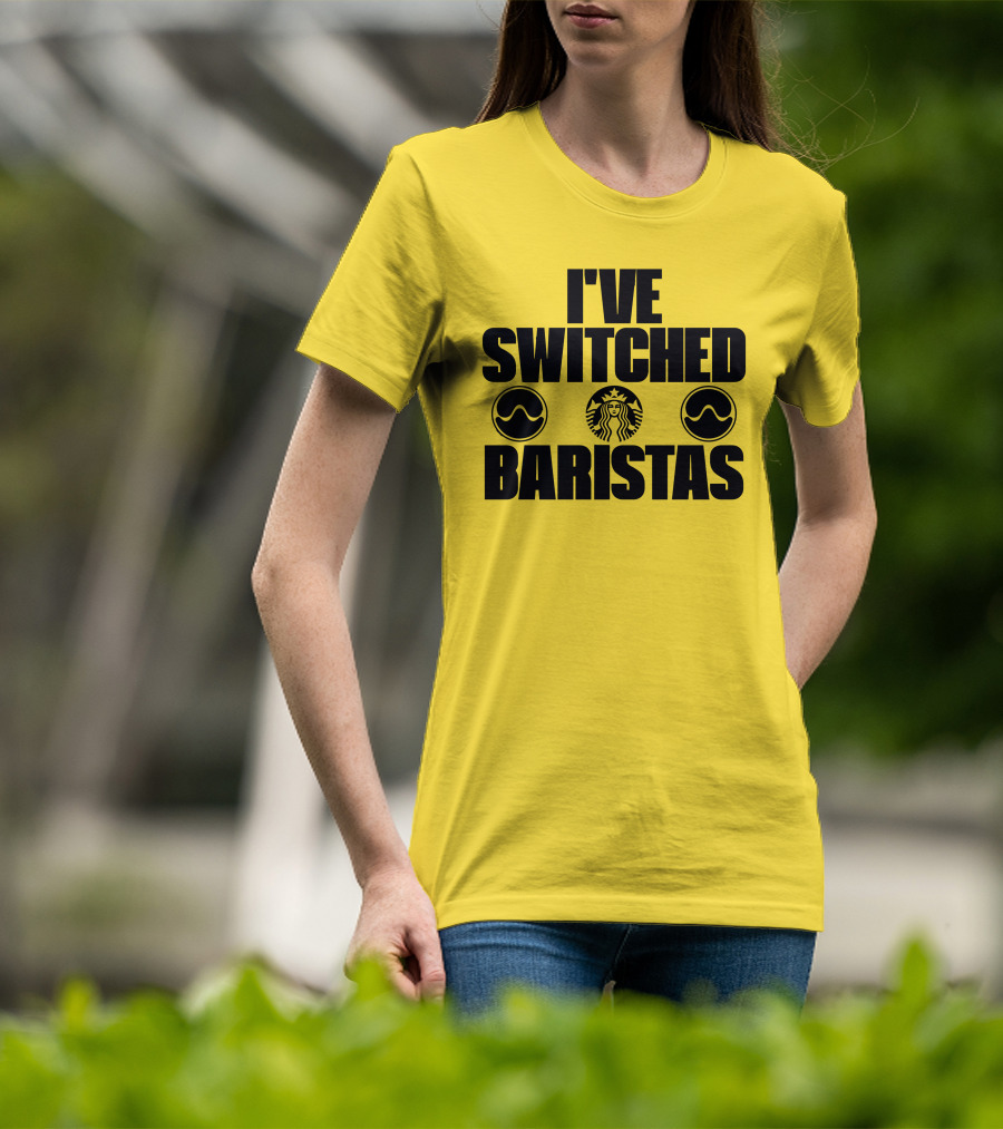 I've Switched Baristas Starbucks Pringles T-Shirt