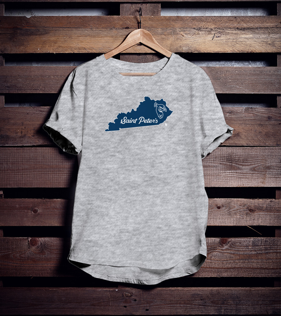Pat Forde State Of Saint Peter's Kentucky Peacocks T-Shirt