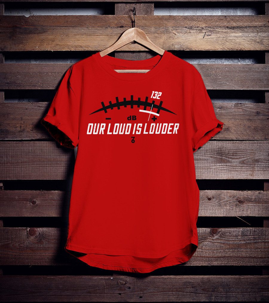 Sevensixapparel Our Loud Is Louder DB 132 T-Shirt