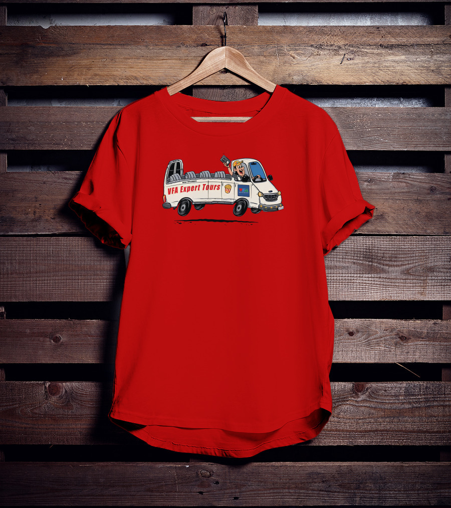 On Cinema VFA Expert Tours Van Adventures T-Shirt