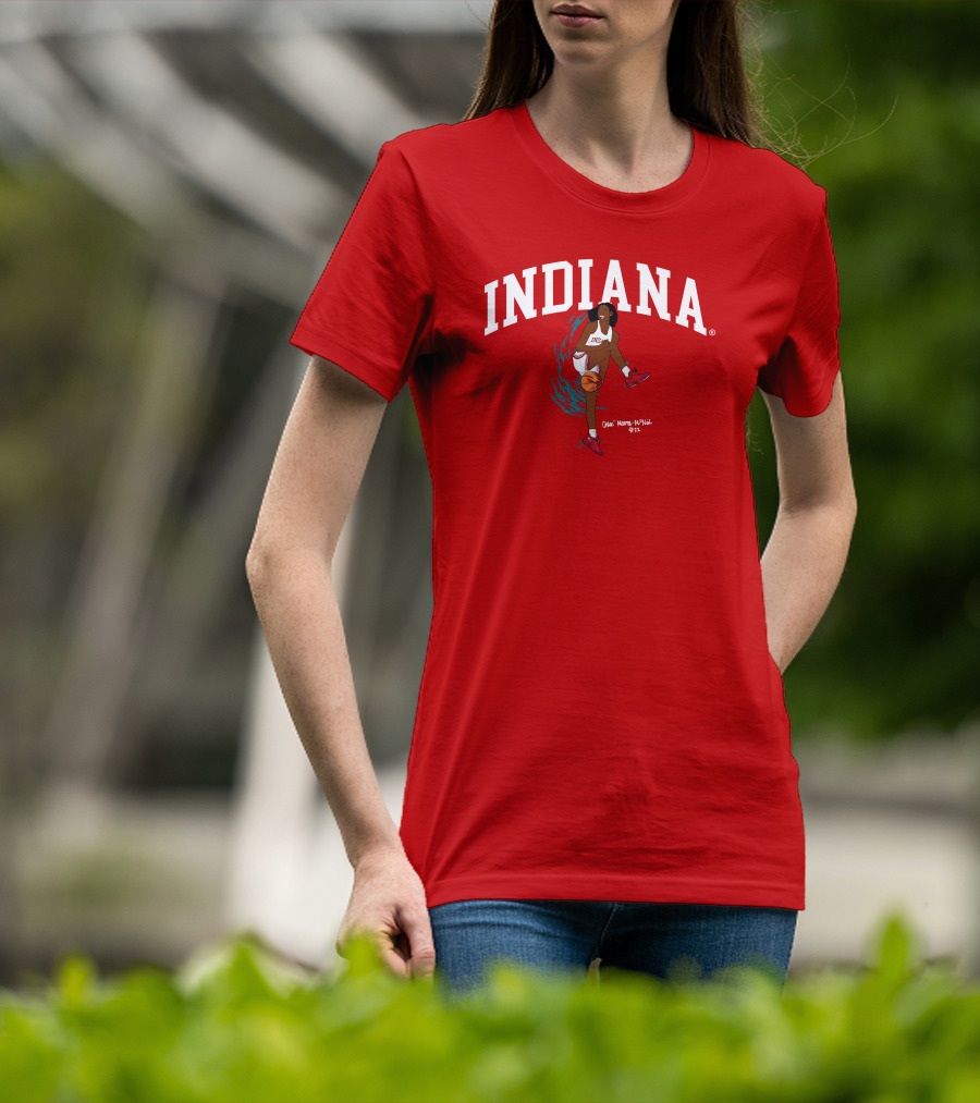 Indiana Basketball Chloe Moore-McNeil #11 T-Shirt