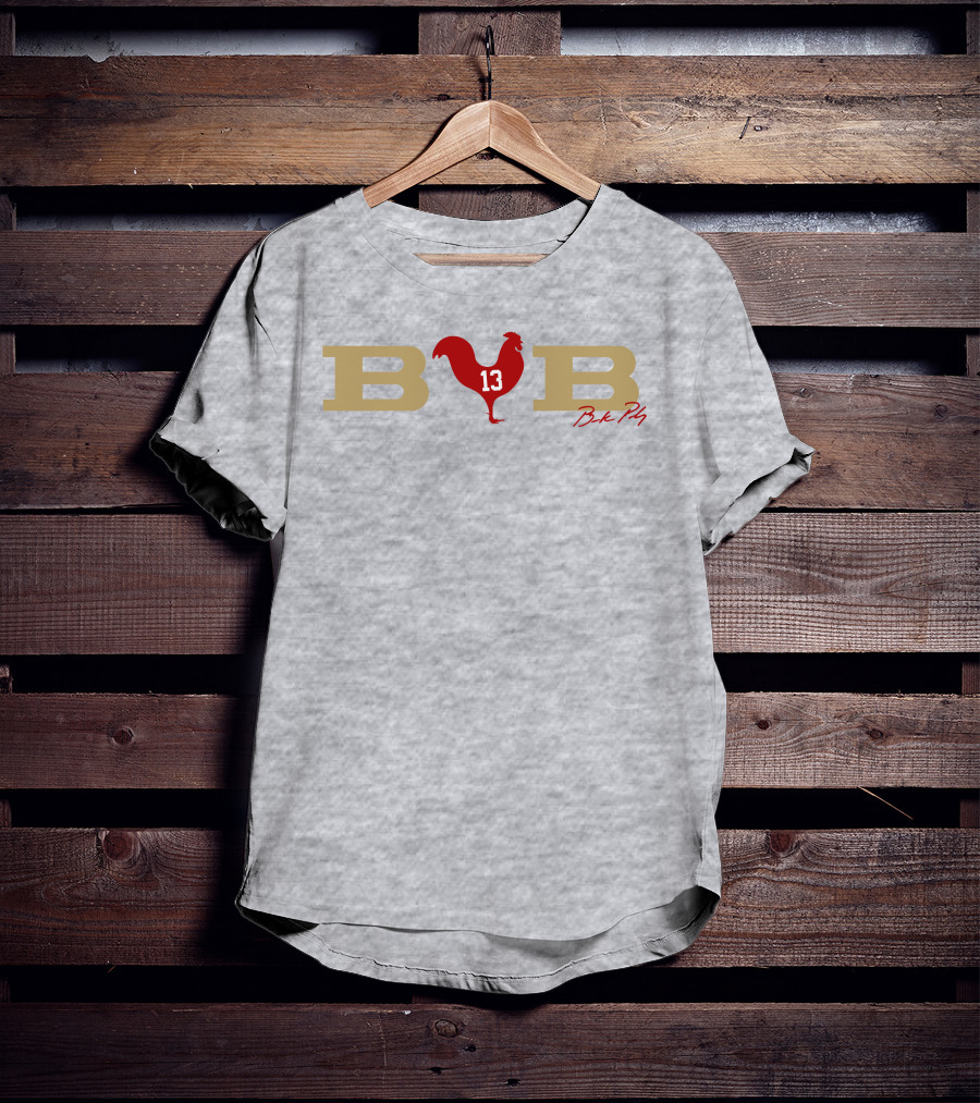 Bcb 13 Brock Purdy Rooster T-Shirt