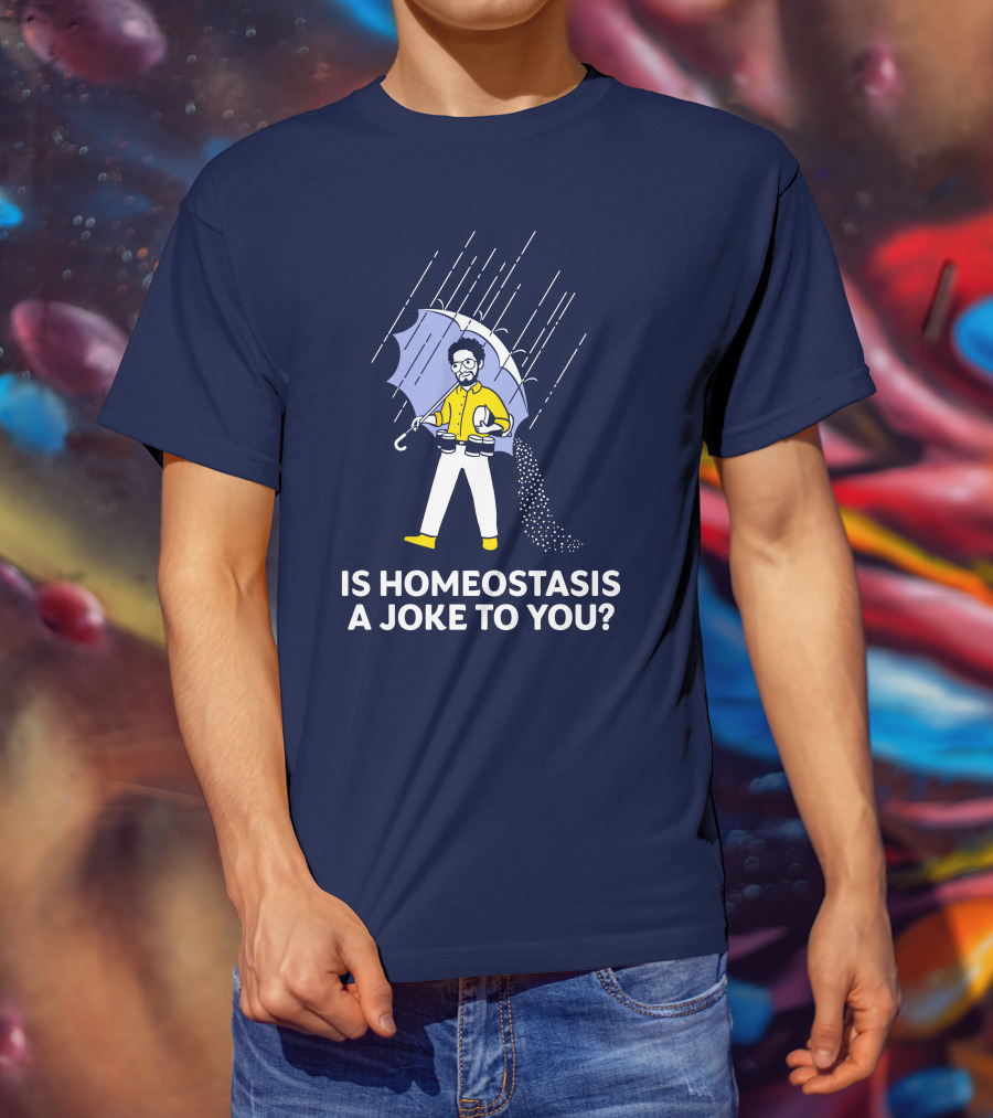 Dr. Glaucomflecken Is Homeostasis A Joke To You Umbrella Comic Rain T-Shirt
