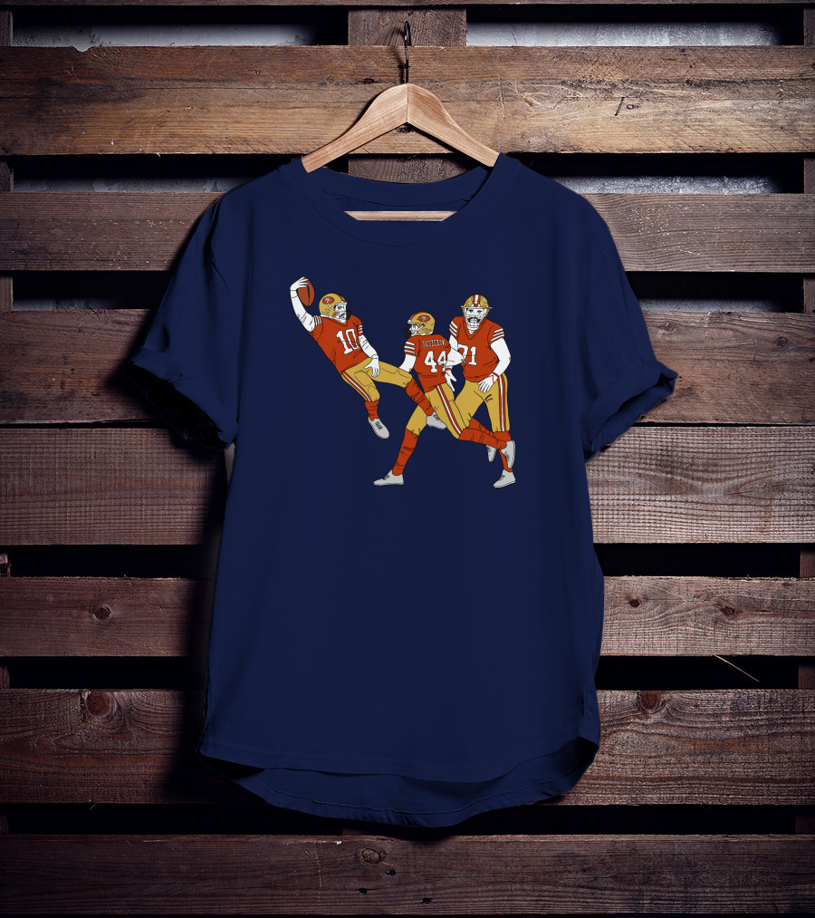 San Francisco Football Trio Marshawn Jimmy 49ers Team T-Shirt