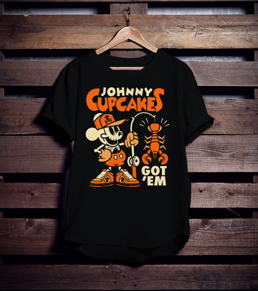 Johnny Cupcakes Crustacean Cupkicks Got 'Em T-Shirt