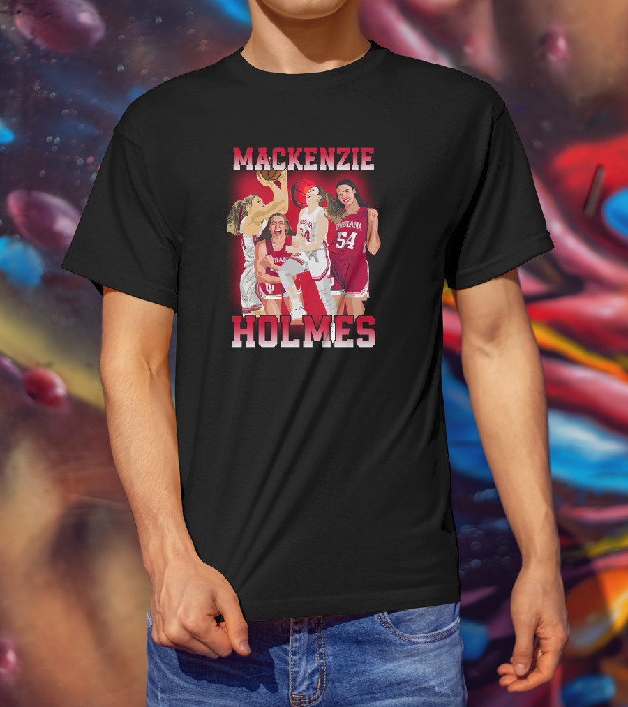 Mackenzie Holmes Indiana Basketball 54 Sports Merchandise T-Shirt