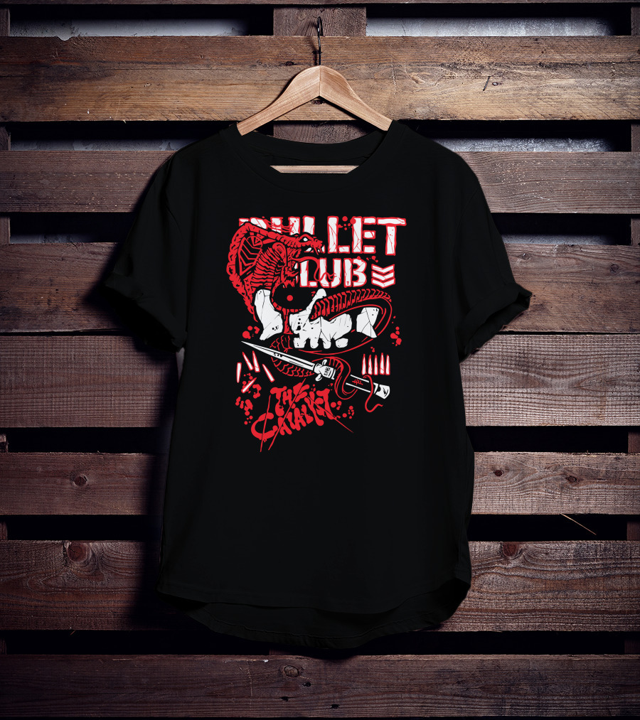 Bullet Club Jay White The Catalyst Cobra T-Shirt