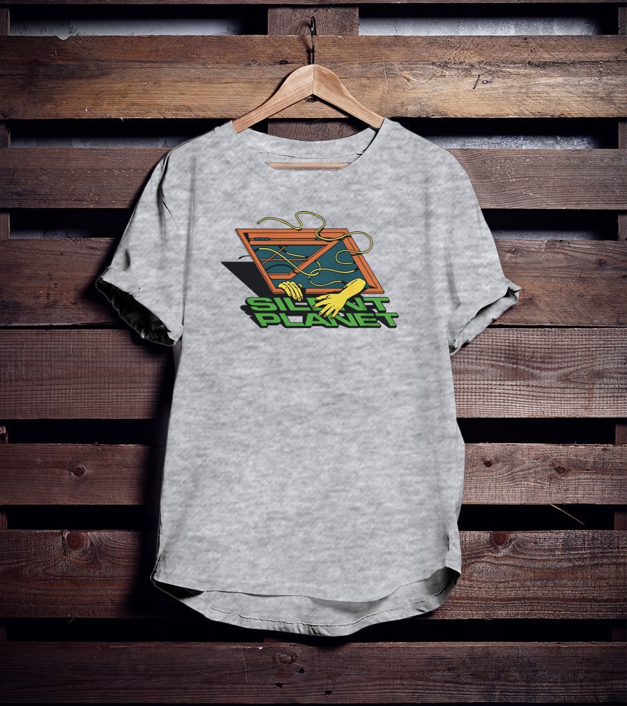SILENT PLANET Visible Unseen Hands Through Frame T-Shirt
