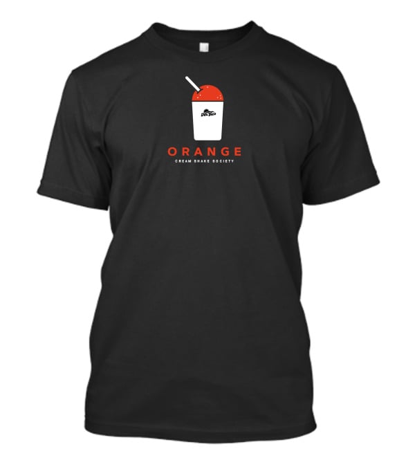 Del Taco Orange Cream Shake Society Retro Cup T-Shirt