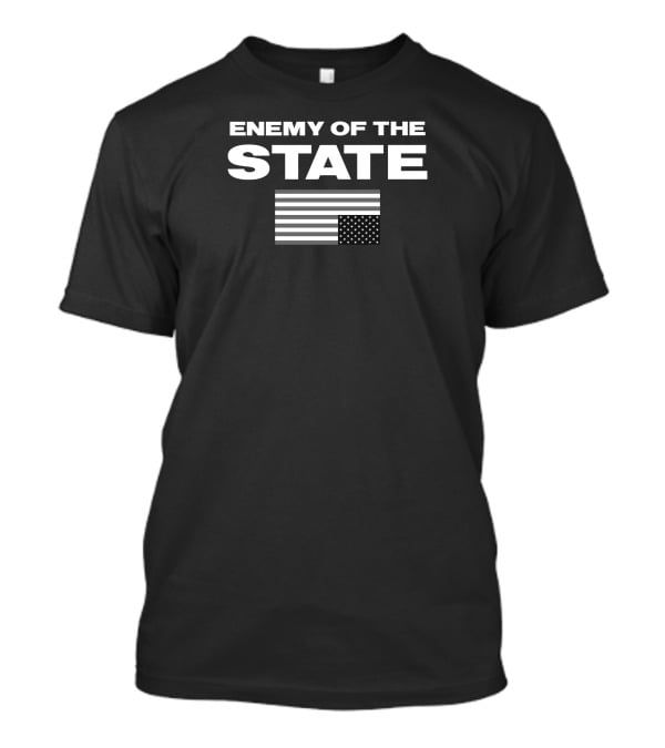 Enemy Of The State Upside Down Flag Marjorie Taylor Greene T-Shirt