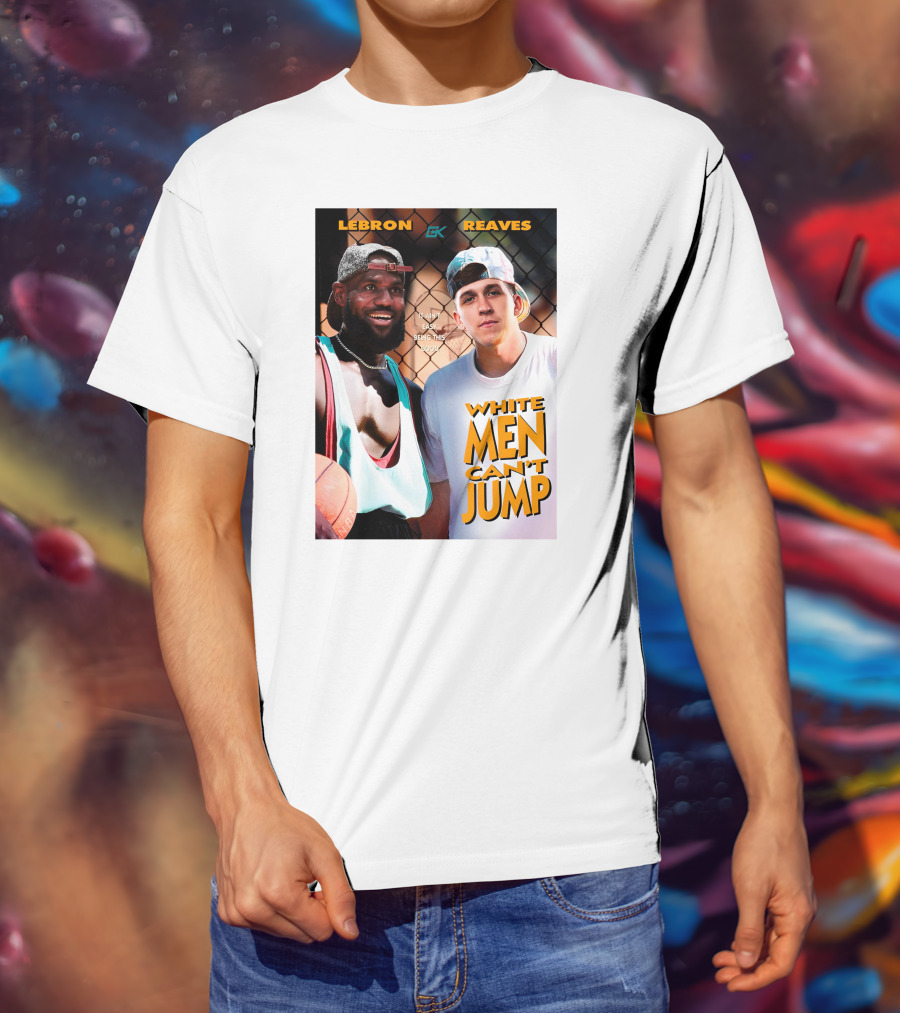 Lebron Reaves White Men Can't Jump Basketball Movie T-Shirt