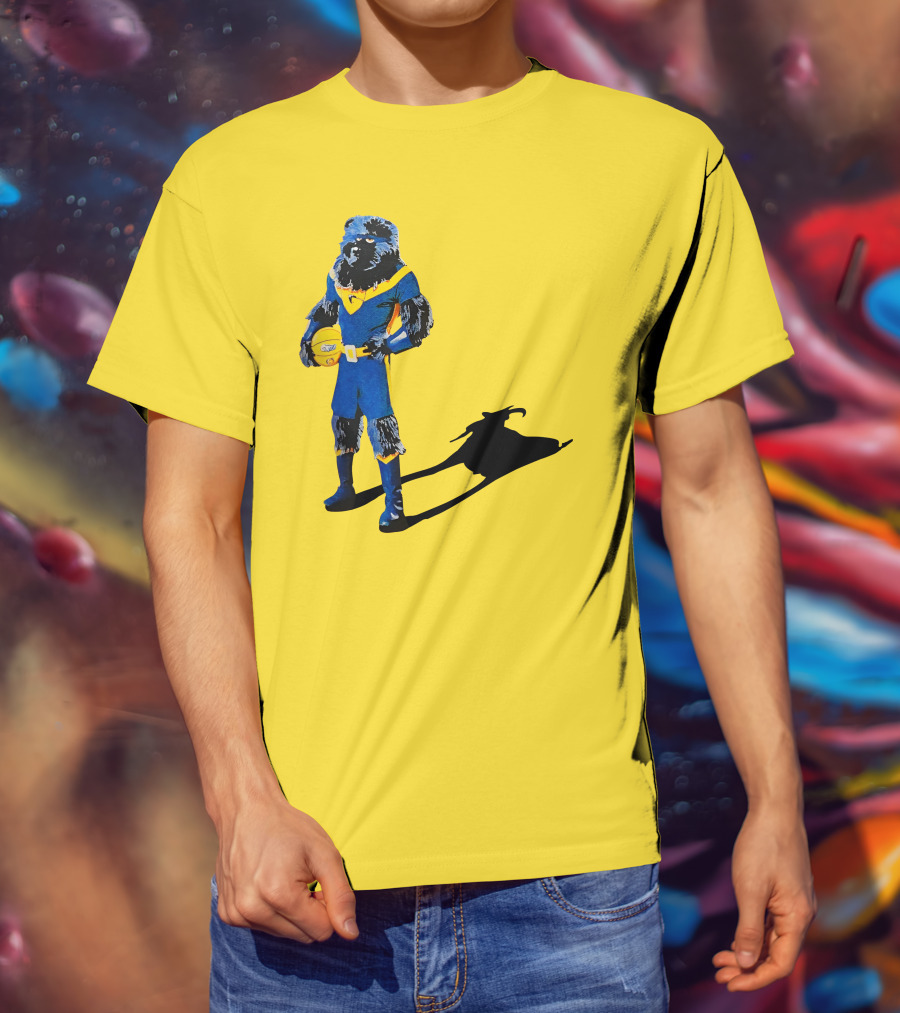 Grizzlies Bear Holding Basketball With Shadow T-Shirt