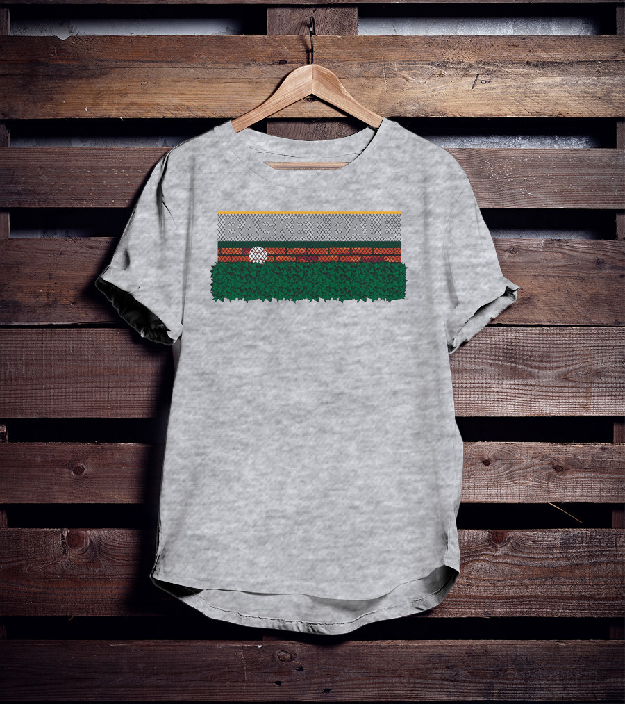 Obvious Basket Ball Fence Court T-Shirt
