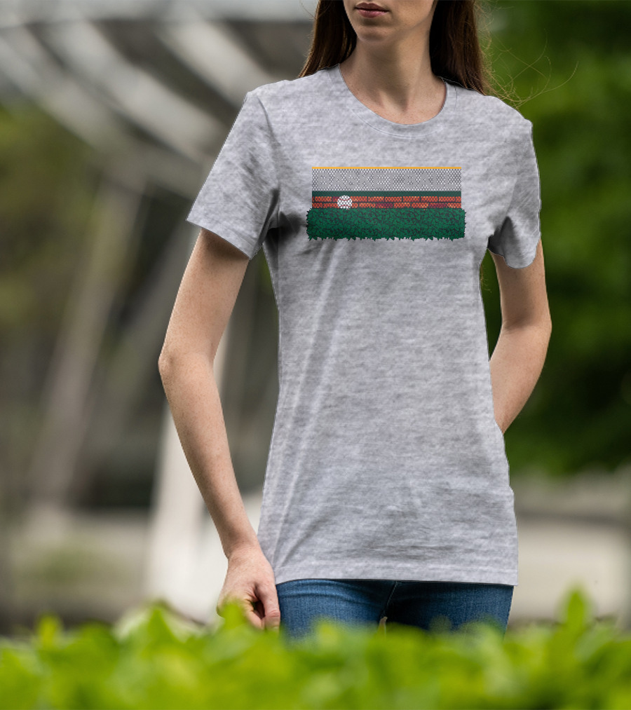 Obvious Basket Ball Fence Court T-Shirt