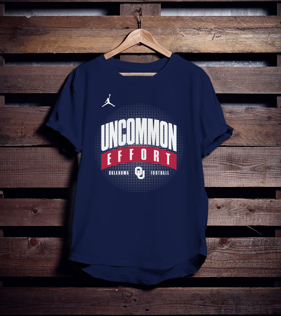 Uncommon Effort Oklahoma Football OU Jordan Brand T-Shirt