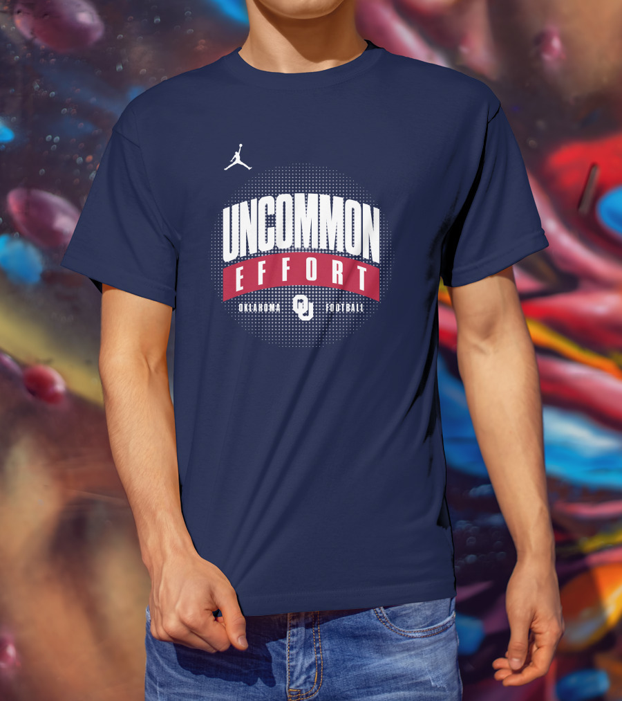 Uncommon Effort Oklahoma Football OU Jordan Brand T-Shirt