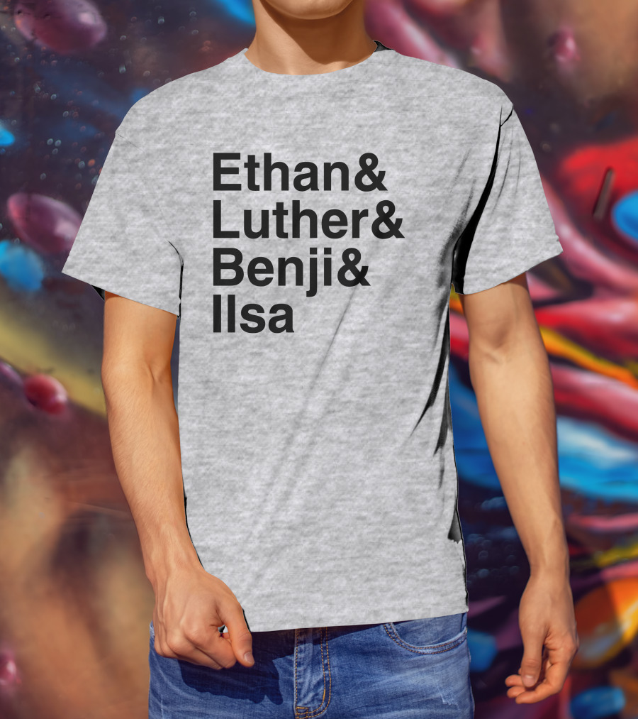 Mission Impossible Ethan Luther Benji Ilsa Characters T-Shirt