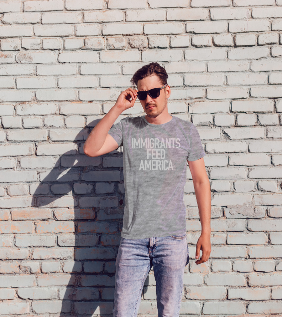 Immigrants Feed America José Andrés Message T-Shirt