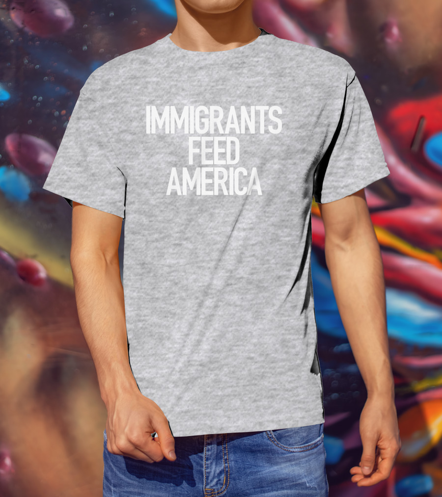 Immigrants Feed America José Andrés Message T-Shirt