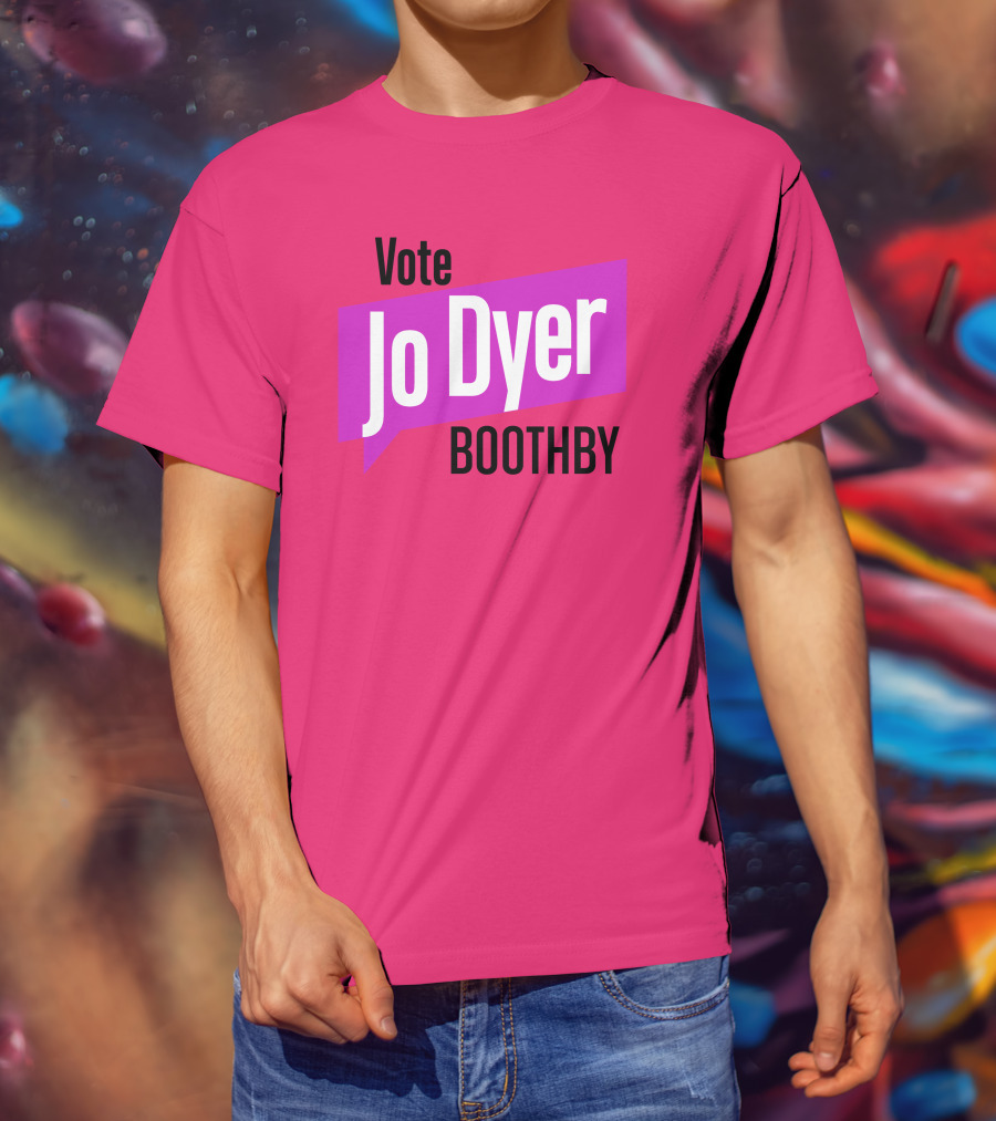 Vote Jo Dyer Boothby Independent Voice T-Shirt