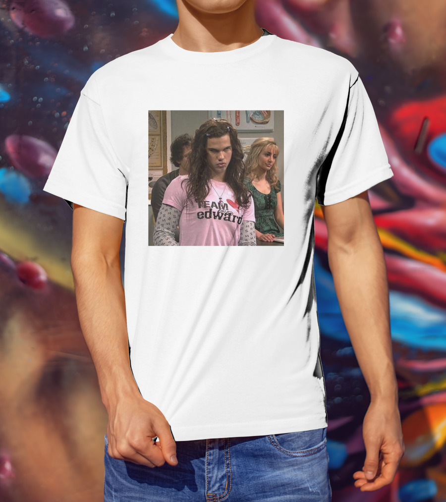 Team Edward Twilight Parody Scene T-Shirt