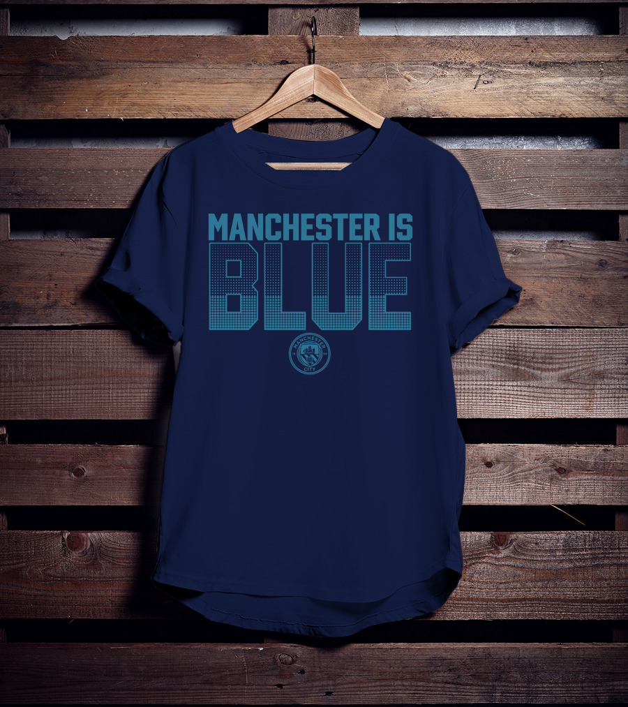 Manchester Is Blue: Manchester City Emblem T-Shirt