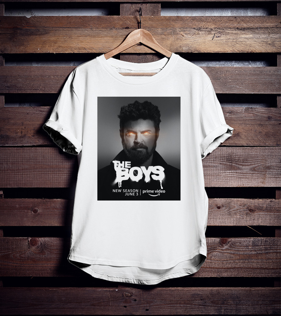 The Boys New Season June 3 Prime Video Superhero Dark T-Shirt