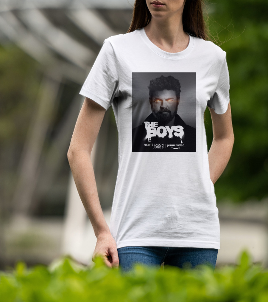 The Boys New Season June 3 Prime Video Superhero Dark T-Shirt