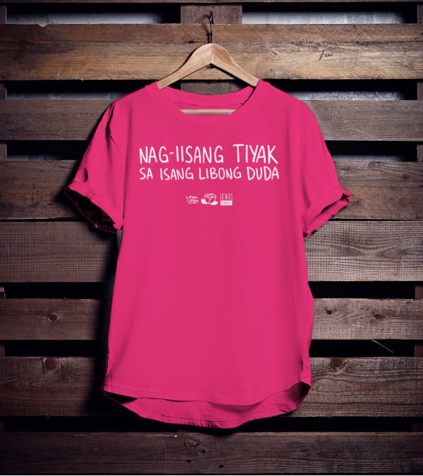 Linya Linya Merch Nag-Iisang Tiyak Sa Isang Libong Duda Ebe Dancel T-Shirt