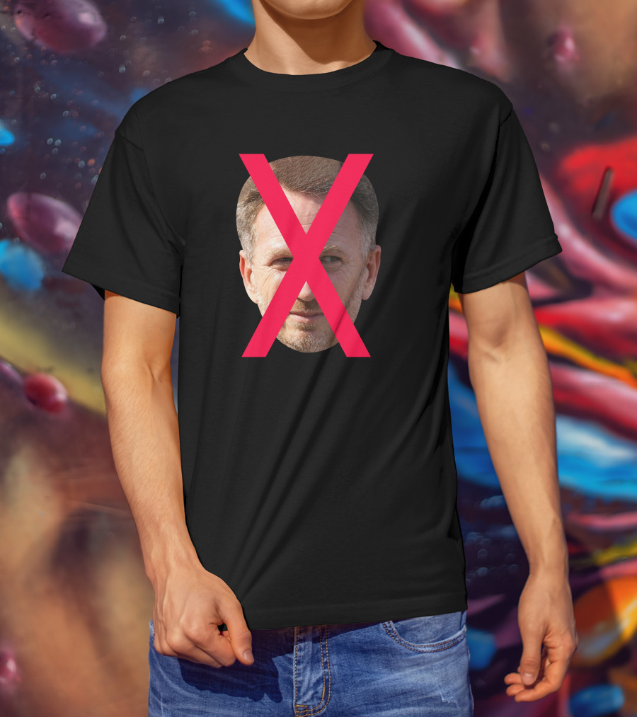Christian Horner Red X I Just Want Red Bull To Lose T-Shirt