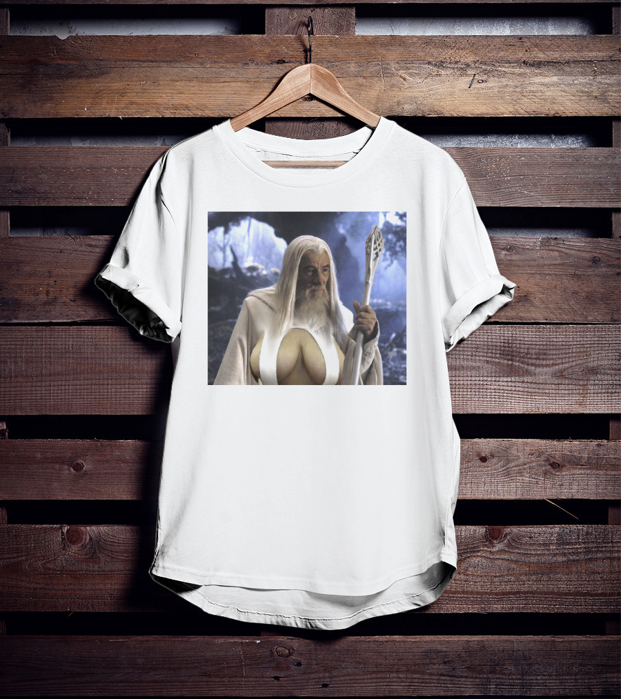 Raw Paw Merch Gandalf's Big Naturals Wizard T-Shirt