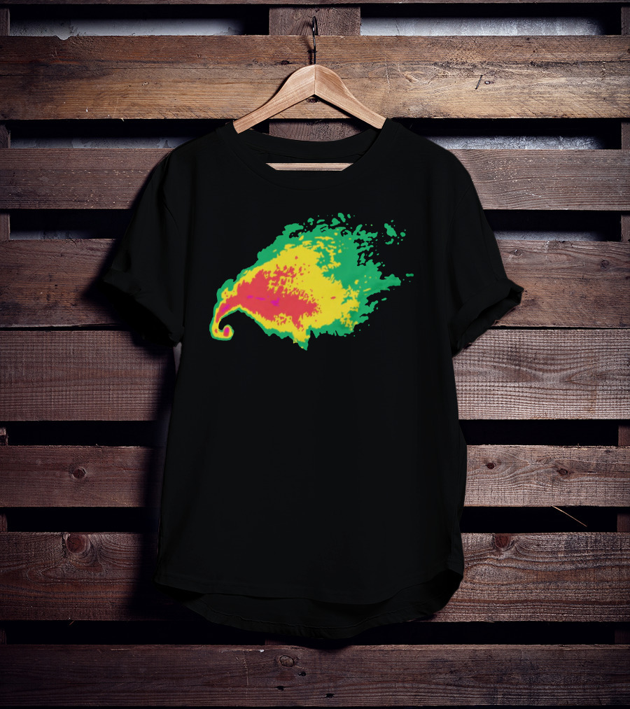 Ryan Hall Supercell Doppler Radar T-Shirt