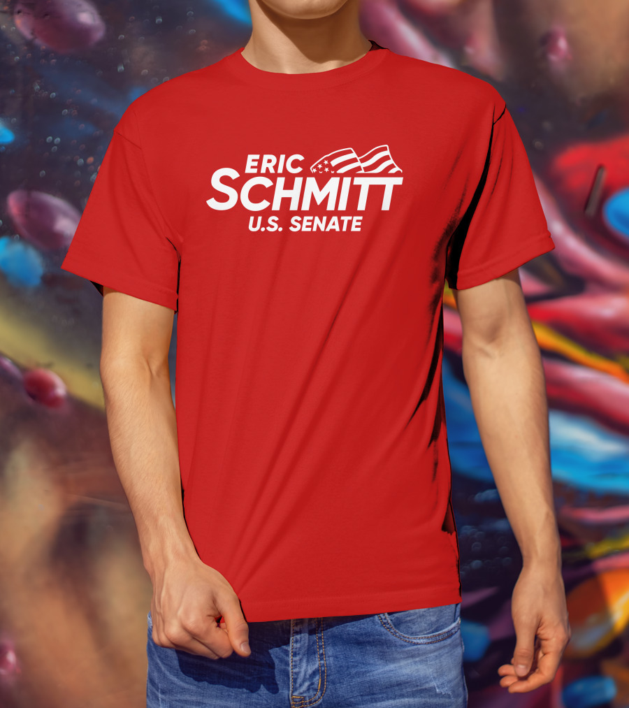 Eric Schmitt U.S. Senate Flag T-Shirt