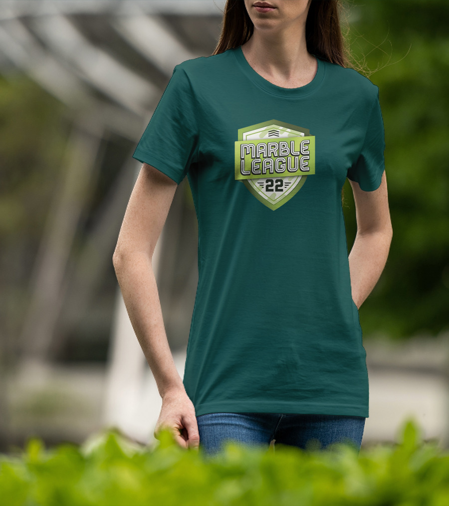 Marble League 22 Jelle's Marble Runs Badge T-Shirt
