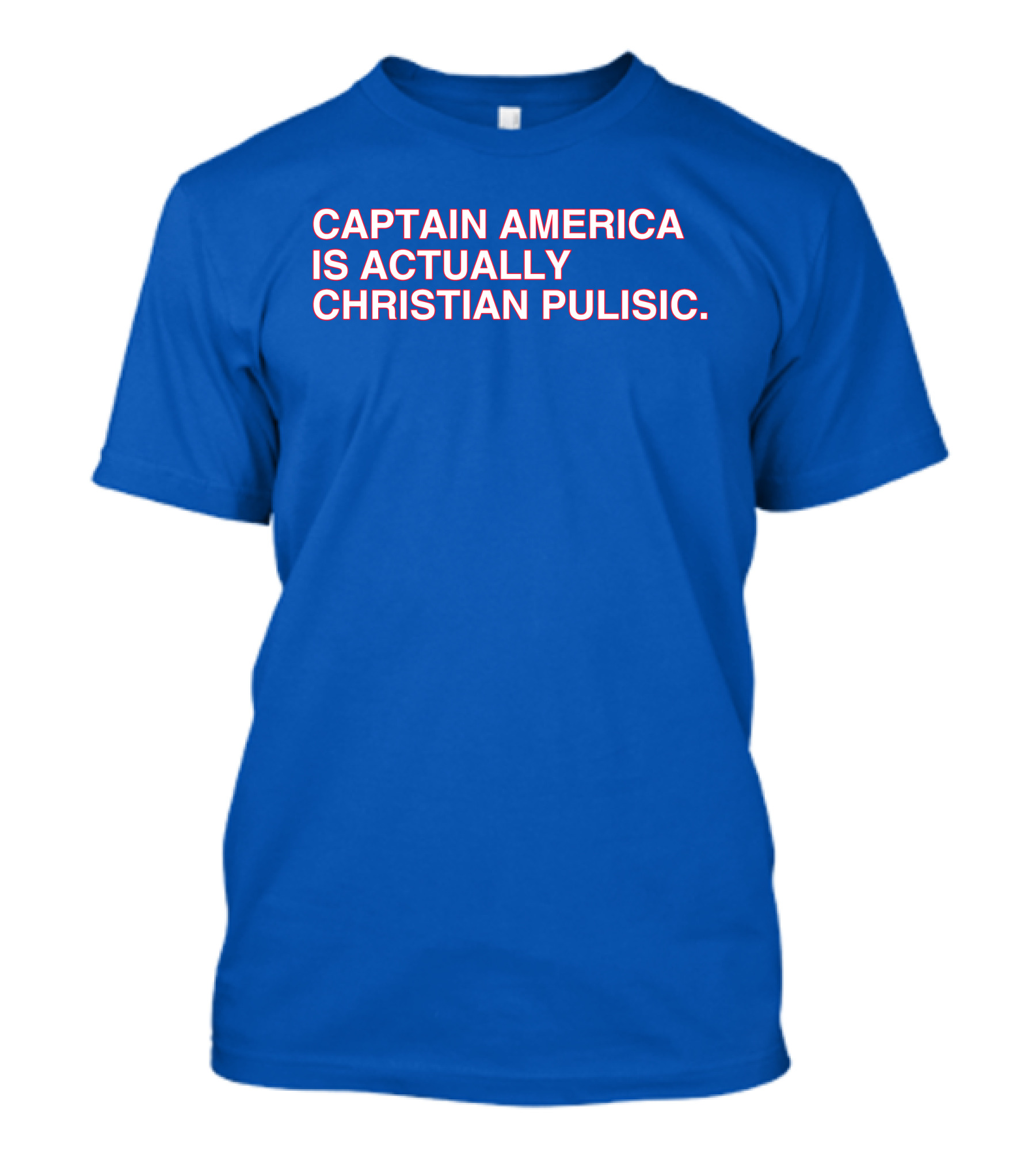 Captain America Is Actually Christian Pulisic Soccer Hero T-Shirt