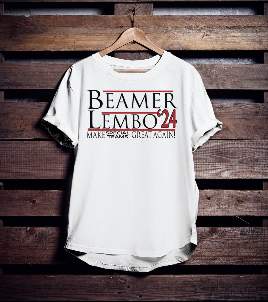 Beamer Lembo 24 Make Special Teams Great Again T-Shirt