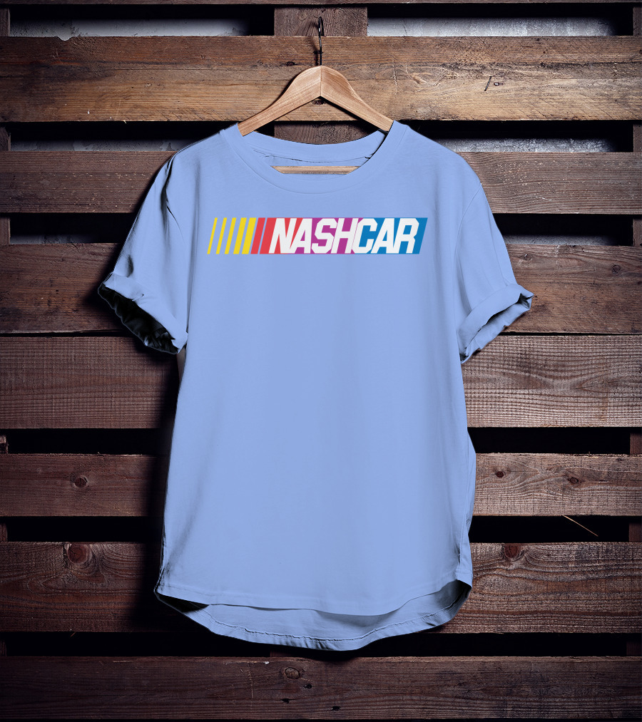 Wobovan Mitchell Nashcar Racing Strip T-Shirt