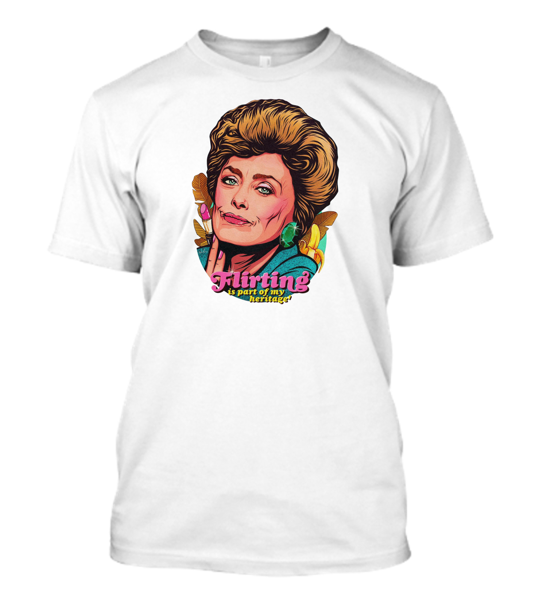 Flirting Is Part Of My Heritage T-Shirt