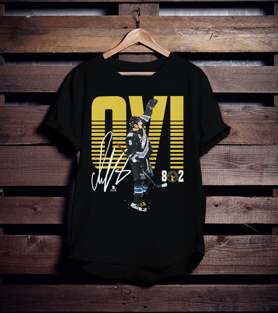 Nicklas Backstrom Ovi GR802 Alexander Ovechkin Hockey 8 802 Signature T-Shirt