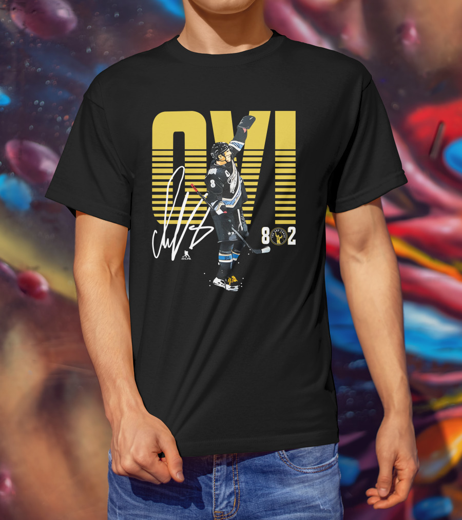 Nicklas Backstrom Ovi GR802 Alexander Ovechkin Hockey 8 802 Signature T-Shirt
