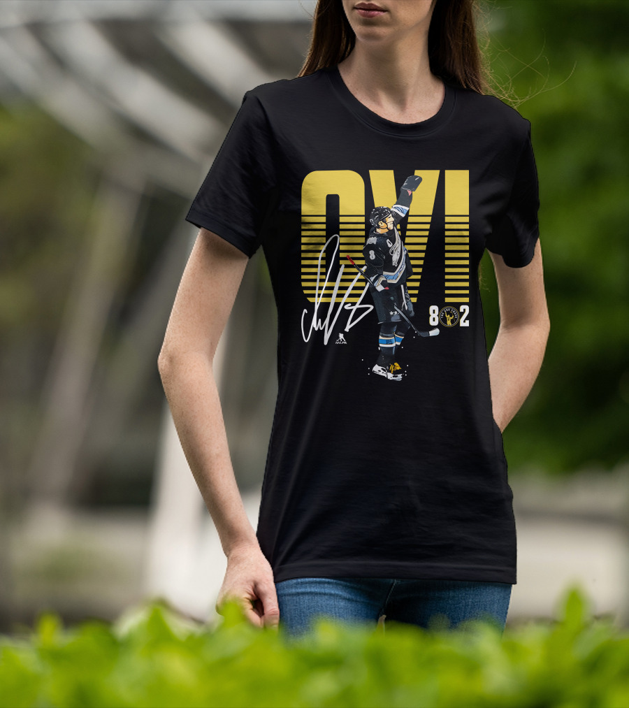 Nicklas Backstrom Ovi GR802 Alexander Ovechkin Hockey 8 802 Signature T-Shirt