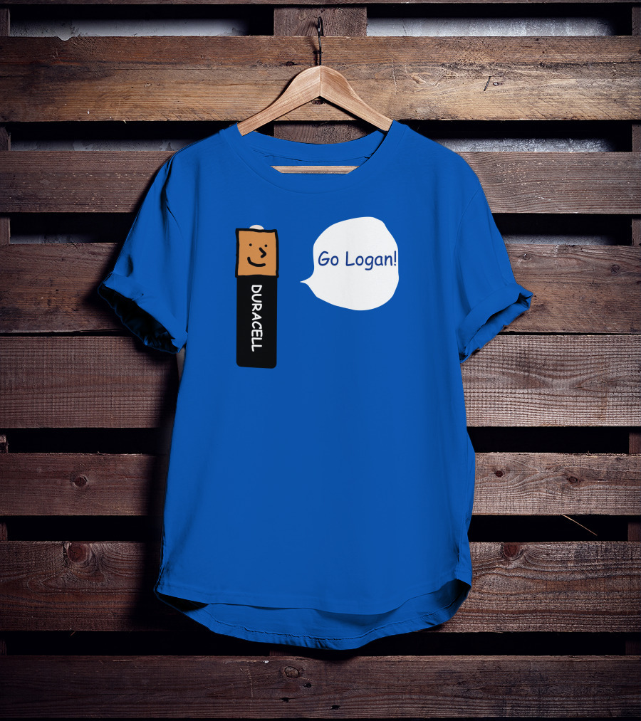 Duracell Battery Go Logan Encouragement T-Shirt