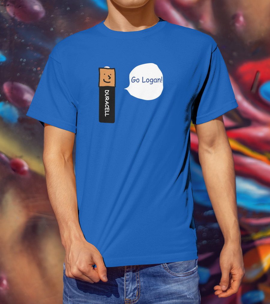 Duracell Battery Go Logan Encouragement T-Shirt