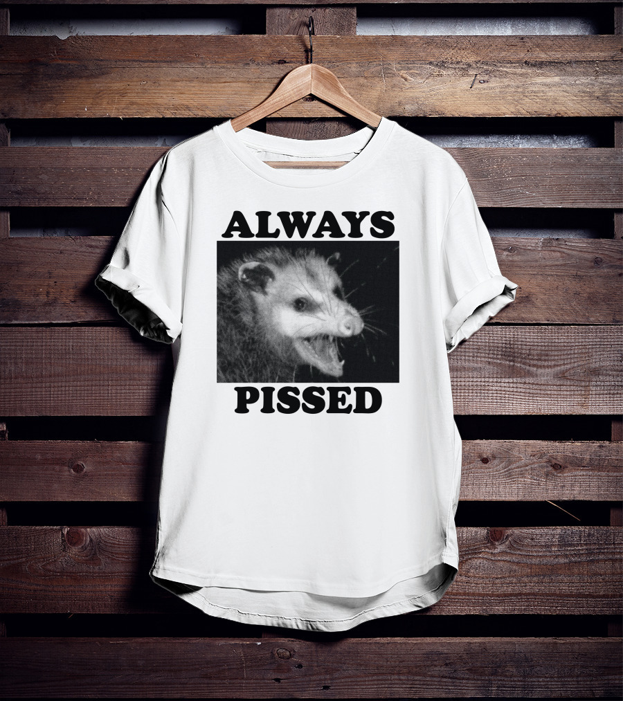 Always Pissed Possum Wicked Clothes T-Shirt