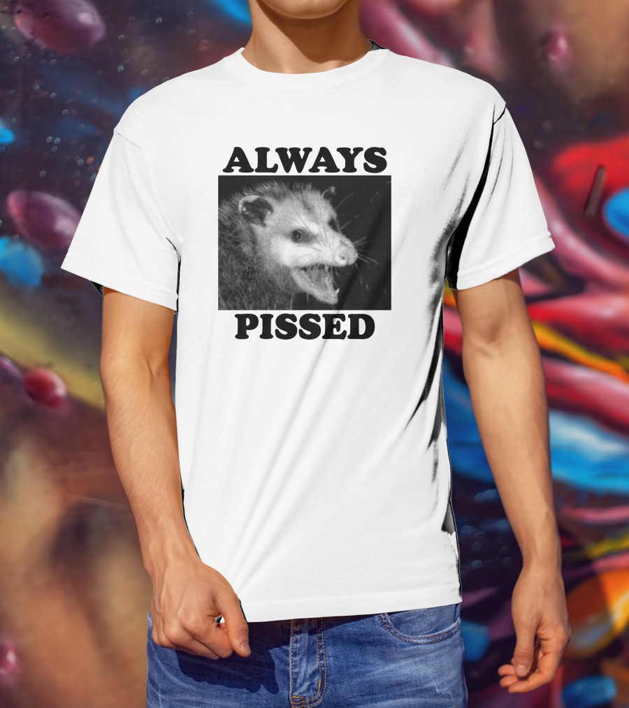 Always Pissed Possum Wicked Clothes T-Shirt