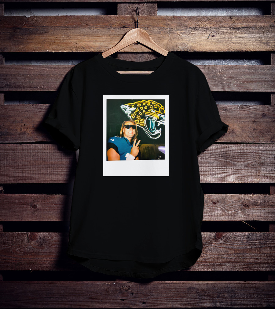 Jacksonville Jaguars Steezy Trev Neon Style Profile Picture T-Shirt