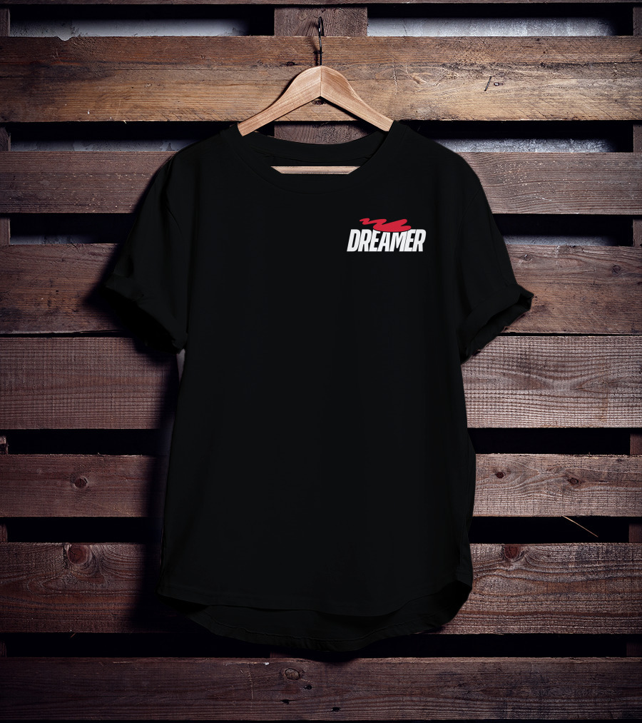 J. Cole Dreamer Logo With Red Abstract T-Shirt
