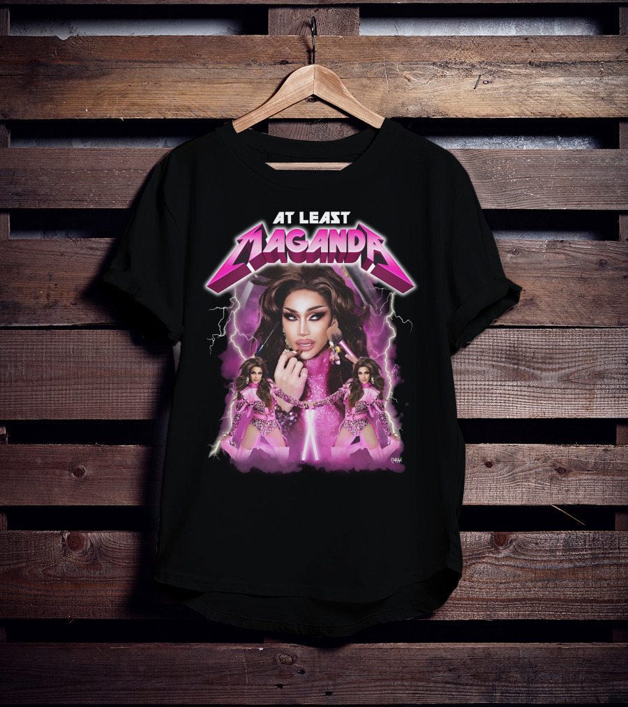 At Least Maganda Jose Marie Viceral Makeup And Lightning Drama T-Shirt