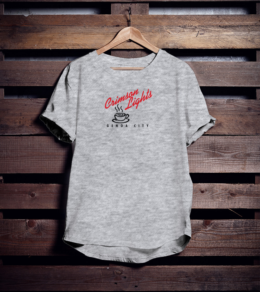 Crimson Lights Coffee Cup Genoa City T-Shirt