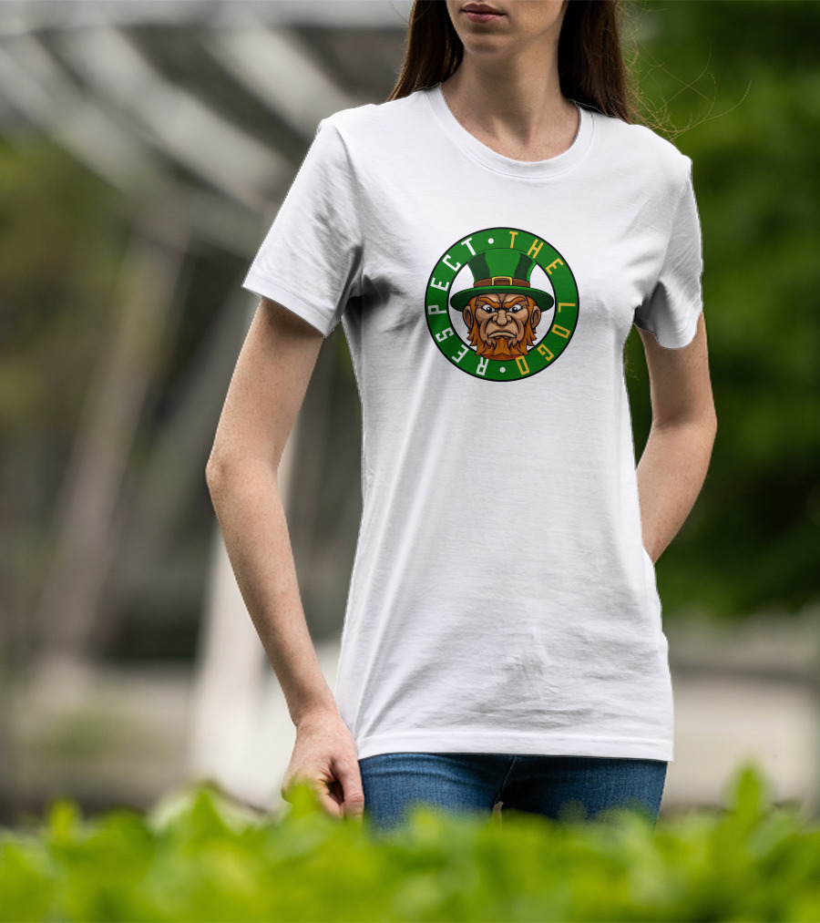 Glen Davis Respect The Logo Celtic Leprechaun T-Shirt